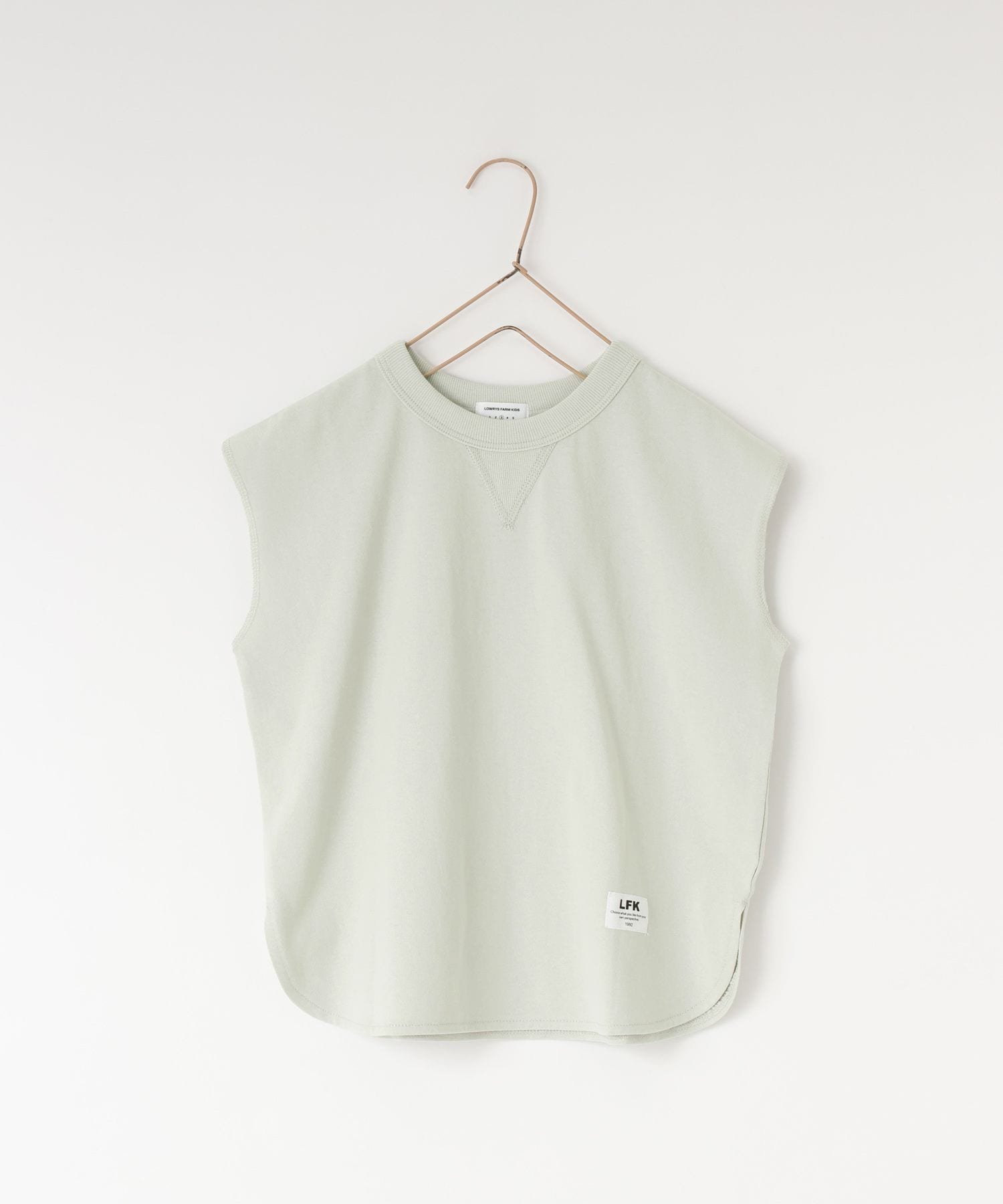 【ローリーズファーム/LOWRYS FARM / KIDS】の【Smart Price】ベーシックタンクトップ インテリア・キッズ・メンズ・レディースファッション・服の通販 founy(ファニー) 　ファッション　Fashion　キッズファッション　Fashion for Kids　スリーブ　Sleeve, Long Sleeve / Short Sleeve　タンク　Tank Top, Sleeveless Top　ノースリーブ　Sleeveless, No-Sleeve　フレンチ　French, French Style　ベーシック　Basic, Essential　ラウンド　Round, Round Neck　ワンポイント　One Point, Statement Accent　旅行　Travel　ブルー|ID: prp329100004961701 ipo3291000000037224826