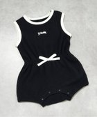 【エフオー オンラインストア/F.O.Online Store / KIDS】のBpop ワッフルロンパス 人気、トレンドファッション・服の通販 founy(ファニー) ファッション Fashion キッズファッション Fashion for Kids おすすめ Recommended / Our Picks ギフト プレゼント Gift / Present ロンパース Romper, Jumpsuit 人気 Popular, Best Seller thumbnail ブラック|ID: prp329100004961709 ipo3291000000037224871