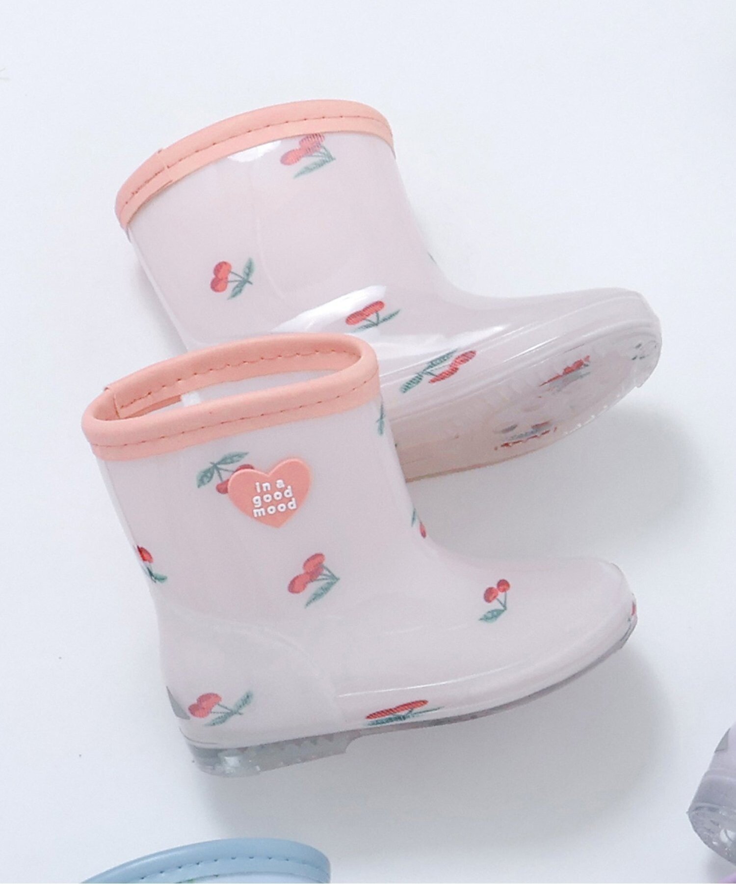 【エフオー オンラインストア/F.O.Online Store / KIDS】の花・ハート・さくらんぼ・恐竜柄レインシューズ 人気、トレンドファッション・服の通販 founy(ファニー) 　ファッション　Fashion　キッズファッション　Fashion for Kids　 other-1|ID: prp329100004961752 ipo3291000000037225140