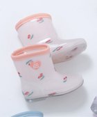 【エフオー オンラインストア/F.O.Online Store / KIDS】の花・ハート・さくらんぼ・恐竜柄レインシューズ 人気、トレンドファッション・服の通販 founy(ファニー) ファッション Fashion キッズファッション Fashion for Kids thumbnail ピンク|ID: prp329100004961752 ipo3291000000037225141