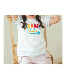 【ビームス ミニ/BEAMS mini / KIDS】のスマイル ロゴ Tシャツ 2026SS(90~130cm) 大人の最旬トレンドファッション＆コーディネート founy(ファウニー) ファッション Fashion キッズファッション Fashion for Kids シンプル Simple, Minimal スタンダード Standard, Basic プリント Print, Printed Pattern ベビー Baby, Babywear ベーシック Basic, Essential おすすめ Recommended / Our Picks 2026年 2026 2026春夏・S/S Spring/Summer 2026 SS26 |ID:prp329100004961757