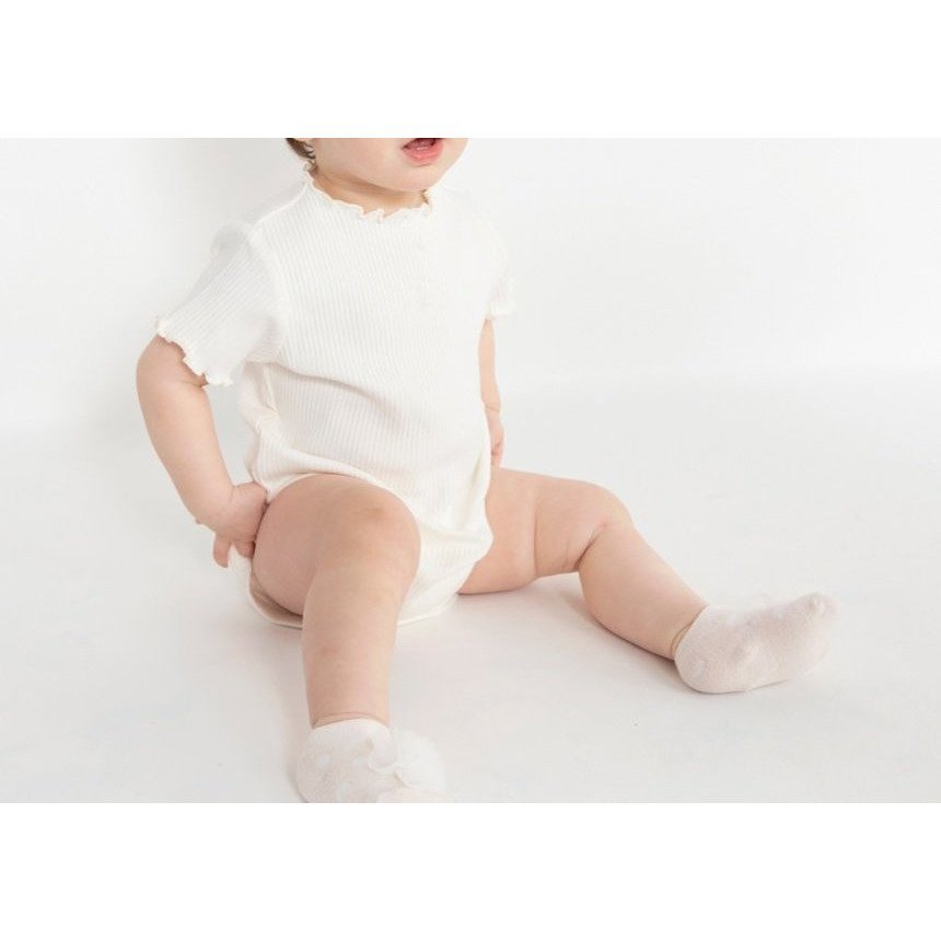 【ブランシェス/branshes / KIDS】のストレッチテレコ半袖ボディスーツ インテリア・キッズ・メンズ・レディースファッション・服の通販 founy(ファニー) 　ファッション　Fashion　キッズファッション　Fashion for Kids　シンプル　Simple, Minimal　ストレッチ　Stretch, Stretchy Fabric　スーツ　Suit, Formalwear　テレコ　Ribbed, Rib Stitch　半袖　Short Sleeve, Half Sleeve　アイボリー|ID: prp329100004961759 ipo3291000000037225189