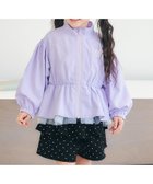 【エフオー オンラインストア/F.O.Online Store / KIDS】のペプラムウインドブレーカー 人気、トレンドファッション・服の通販 founy(ファニー) ファッション Fashion キッズファッション Fashion for Kids ガーリー Girly, Feminine Style ペプラム Peplum, Flared Hem レース Lace, Lace Fabric thumbnail ラベンダー|ID: prp329100004961772 ipo3291000000037225262