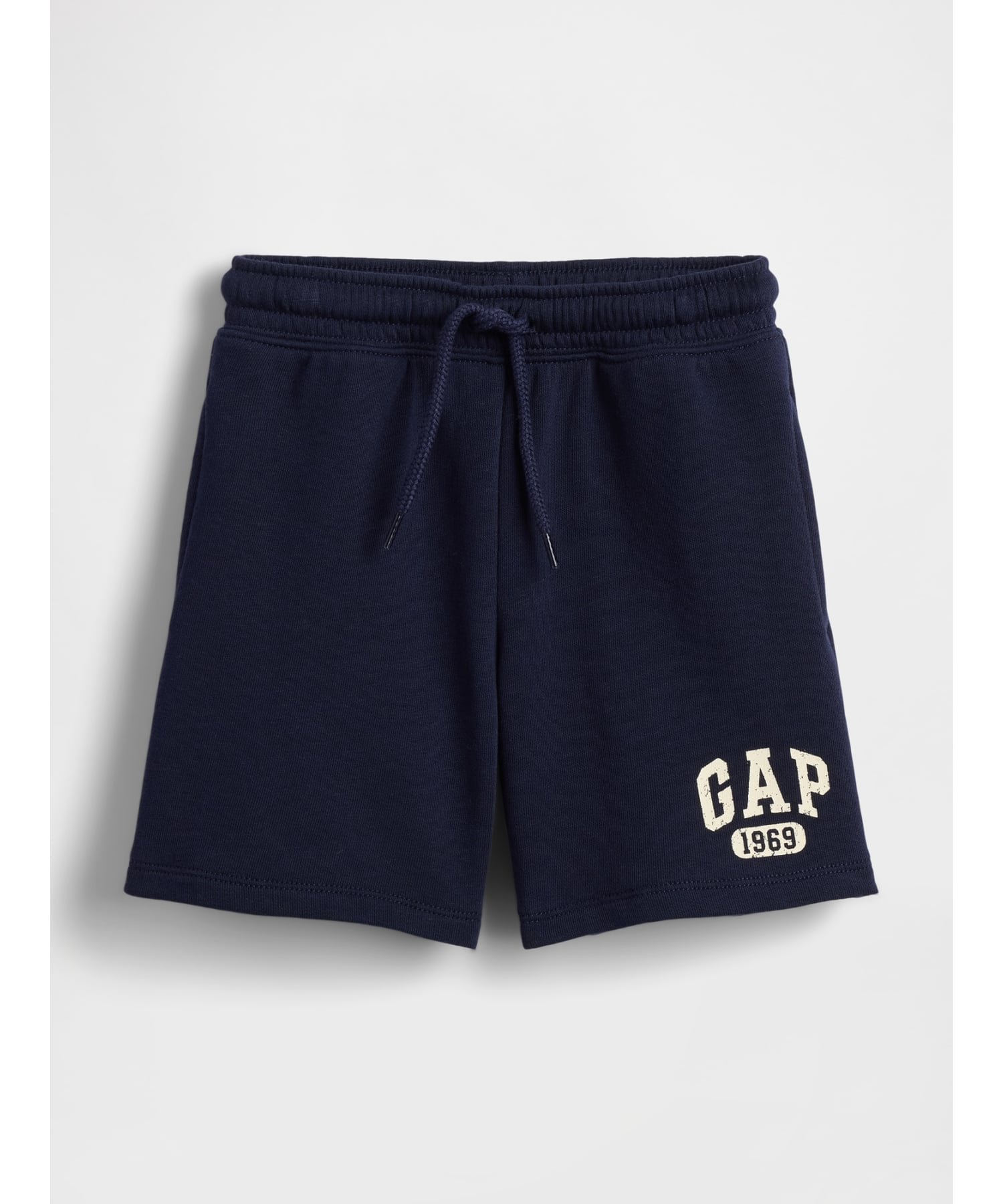 【ギャップ/GAP / KIDS】のフレンチテリー GAPロゴ スウェットショートパンツ (幼児・ベビー) インテリア・キッズ・メンズ・レディースファッション・服の通販 founy(ファニー) 　ファッション　Fashion　キッズファッション　Fashion for Kids　ボトムス　Bottoms　ドローストリング　Drawstring, Pull Cord　フレンチ　French, French Style　フロント　Front, Front Design　ベビー　Baby, Babywear　NAVY_UNIFORM|ID: prp329100004961803 ipo3291000000037225397