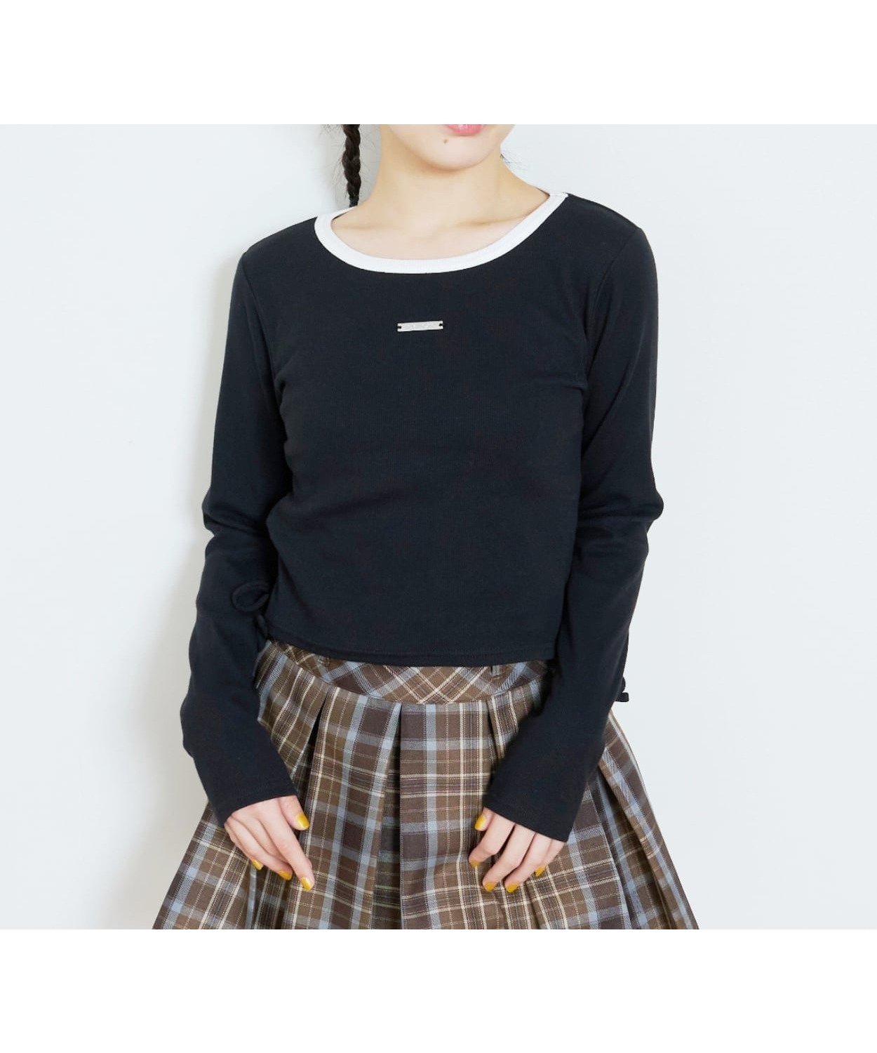 【ナルミヤ オンライン/NARUMIYA ONELINE / KIDS】の【抗菌防臭】テレコ長袖T インテリア・キッズ・メンズ・レディースファッション・服の通販 founy(ファニー) 　ファッション　Fashion　キッズファッション　Fashion for Kids　シンプル　Simple, Minimal　テレコ　Ribbed, Rib Stitch　フィット　Fit, Slim Fit　ポケット　Pocket, Pocket Detail　モノトーン　Monotone, Black and White　抗菌　Antibacterial, Bacteria-Resistant　長袖　Long Sleeve, Full Sleeve　黒|ID: prp329100004961809 ipo3291000000037225425