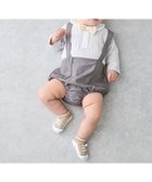 【ナルミヤ オンライン/NARUMIYA ONELINE / KIDS】のネクタイ付きロンパース+パンツセット 人気、トレンドファッション・服の通販 founy(ファニー) ファッション Fashion キッズファッション Fashion for Kids ボトムス Bottoms おすすめ Recommended / Our Picks サロペット Overalls, Salopette ストライプ Stripe, Striped Pattern ポケット Pocket, Pocket Detail ロンパース Romper, Jumpsuit thumbnail ライト グレー|ID: prp329100004961817 ipo3291000000037225455