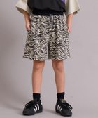 【ペアマノン/pairmanon / KIDS】の裏毛 総柄 ストリートショートパンツ【PAIRMANON STREET】 人気、トレンドファッション・服の通販 founy(ファニー) ファッション Fashion キッズファッション Fashion for Kids ボトムス Bottoms トレンド Trend, Trending Now 定番 Standard, Basic Item ベーシック Basic, Essential ポケット Pocket, Pocket Detail ロング Long, Long-Length おすすめ Recommended / Our Picks 夏 Summer thumbnail ベージュゼブラ42|ID: prp329100004961827 ipo3291000000037225515