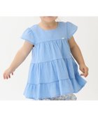 【ナルミヤ オンライン/NARUMIYA ONELINE / KIDS】の【スマイル/冷感/リンク】楊柳チュニック 人気、トレンドファッション・服の通販 founy(ファニー) ファッション Fashion キッズファッション Fashion for Kids イエロー Yellow チュニック Tunic, Long Top ラベンダー Lavender 吸水 Absorbent, Quick-Dry thumbnail ライト ブルー|ID: prp329100004961836 ipo3291000000037225568