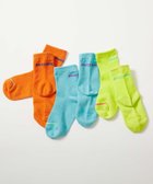 【デビロック/devirock / KIDS】の3足セット ネオンカラー メッシュ ショート丈ソックス 靴下 涼しい 蒸れにくい 薄手 通気性 運動会 蛍光カラー 目立つ 派手カラー 名前が書ける 人気、トレンドファッション・服の通販 founy(ファニー) ファッション Fashion キッズファッション Fashion for Kids サンダル Sandals, Summer Shoes ショート Short, Short Length シンプル Simple, Minimal スニーカー Sneakers, Trainers ソックス Socks, Hosiery トレンド Trend, Trending Now ネオン Neon, Neon Color 人気 Popular, Best Seller メッシュ Mesh, Net Fabric thumbnail 002-マルチ2|ID: prp329100004961847 ipo3291000000037225617