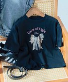 【デビロック/devirock / KIDS】の綿100% デビラボ*【きらっとメタリック】 ガールズ BIGシルエット 26SS 人気、トレンドファッション・服の通販 founy(ファニー) ファッション Fashion キッズファッション Fashion for Kids キャップ Cap, Baseball Cap スニーカー Sneakers, Trainers トレンド Trend, Trending Now プリント Print, Printed Pattern おすすめ Recommended / Our Picks 2026年 2026 2026春夏・S/S Spring/Summer 2026 SS26 thumbnail 006-リボン‐ブラック|ID: prp329100004961852 ipo3291000000037225662