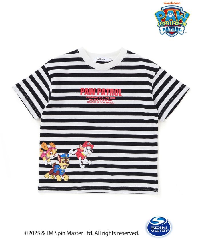 【ベベ オンライン ストア/BEBE ONLINE STORE / KIDS】の【パウ・パトロール*SLAPSLIP】無地ボーダーぐるっとキャラクタープリントTシャツ(90~130cm) インテリア・キッズ・メンズ・レディースファッション・服の通販 founy(ファニー) https://founy.com/ ファッション Fashion キッズファッション Fashion for Kids 春 Spring キャラクター Character, Licensed Characters コラボ Collaboration, Collab フリル Frill, Ruffle フレンチ French, French Style フロント Front, Front Design プリント Print, Printed Pattern ボーダー Border, Stripe 半袖 Short Sleeve, Half Sleeve 無地 Plain, Solid Color S/S・春夏 SS, Spring/Summer, Warm Season おすすめ Recommended / Our Picks 夏 Summer エレガント 上品 Elegant 2025年 2025 2025春夏・S/S Spring/Summer 2025 SS25 |ID: prp329100004961869 ipo3291000000037225755