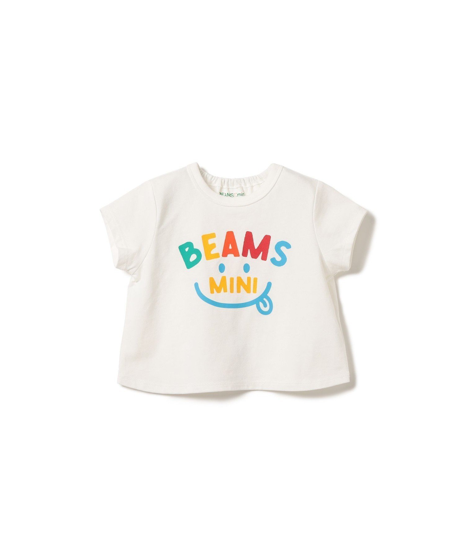 【ビームス ミニ/BEAMS mini / KIDS】の【WEB限定】ベビー スマイル Tシャツ 2026SS(70~80cm) インテリア・キッズ・メンズ・レディースファッション・服の通販 founy(ファニー) 　ファッション　Fashion　キッズファッション　Fashion for Kids　シンプル　Simple, Minimal　ベビー　Baby, Babywear　ベーシック　Basic, Essential　2026年　2026　2026春夏・S/S　Spring/Summer 2026 SS26　OFF_WHITE|ID: prp329100004961871 ipo3291000000037225767