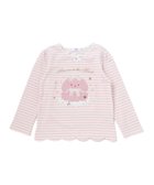 【ベベ オンライン ストア/BEBE ONLINE STORE / KIDS】のユニコーンウサギアニマルモチーフ裾スカラップ長袖Tシャツ(80~130cm) 人気、トレンドファッション・服の通販 founy(ファニー) ファッション Fashion キッズファッション Fashion for Kids イエロー Yellow 春 Spring ギャザー Gathered, Ruffled コレクション Collection, Seasonal Line シフォン Chiffon, Lightweight Fabric シンプル Simple, Minimal スカラップ Scallop, Scalloped Edge チェリー Cherry, Cherry Pattern デニム Denim, Jeans Material 長袖 Long Sleeve, Full Sleeve フレンチ French, French Style フロント Front, Front Design プリント Print, Printed Pattern モチーフ Motif, Design Theme リボン Ribbon, Bow レース Lace, Lace Fabric 冬 Winter / This Winter S/S・春夏 SS, Spring/Summer, Warm Season 夏 Summer エレガント 上品 Elegant 2026年 2026 2026春夏・S/S Spring/Summer 2026 SS26 thumbnail ピンク系|ID: prp329100004961874 ipo3291000000037225785