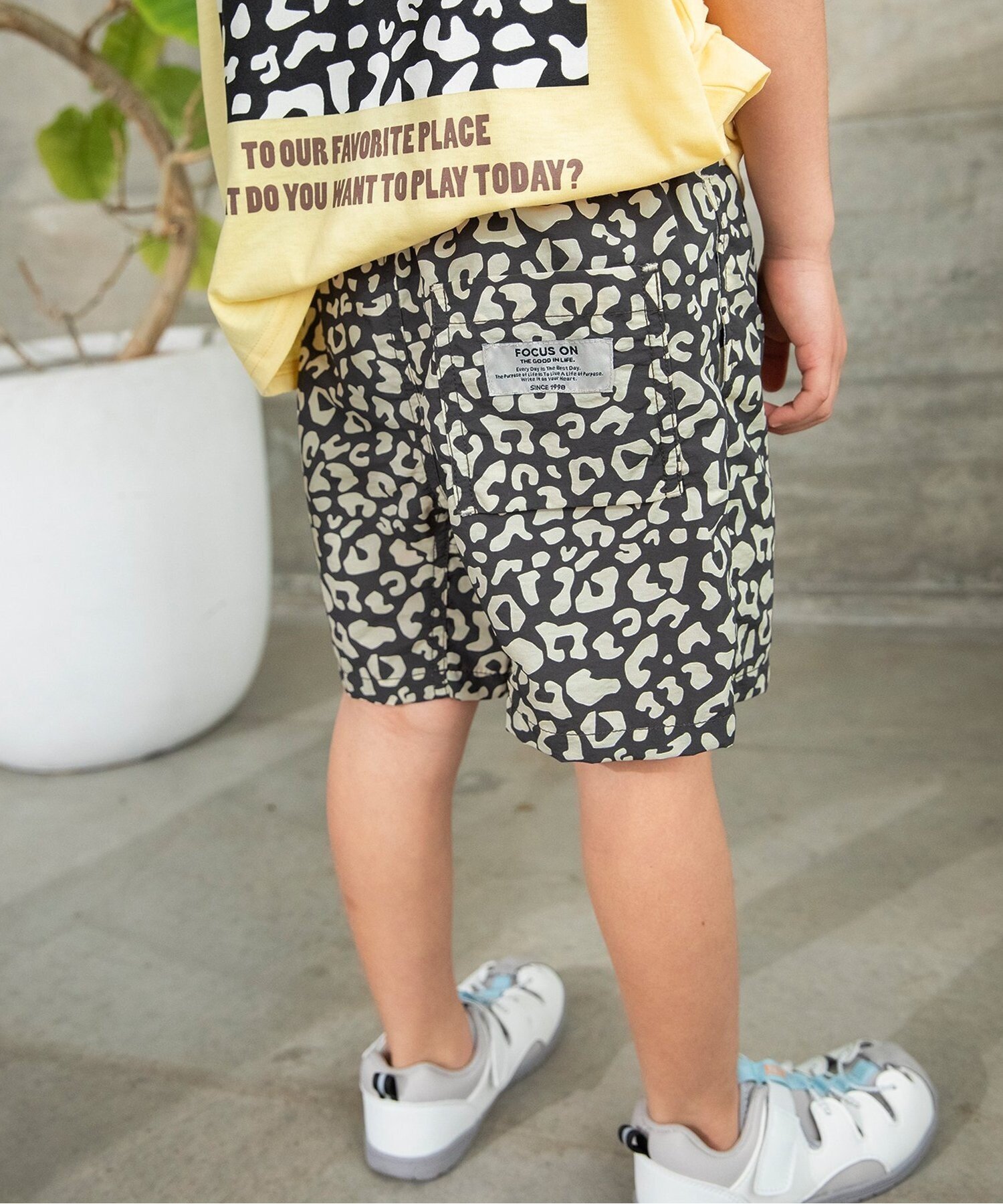 【エフオー オンラインストア/F.O.Online Store / KIDS】の【UVカット/はっ水加工】水陸両用パンツ 4分丈 UVカット 水陸両用 撥水 人気、トレンドファッション・服の通販 founy(ファニー) 　ファッション　Fashion　キッズファッション　Fashion for Kids　ボトムス　Bottoms　おすすめ　Recommended / Our Picks　アウトドア　Outdoor Clothing　シンプル　Simple, Minimal　ハーフ　Half, Half-Length　夏　Summer　無地　Plain, Solid Color　 other-1|ID: prp329100004961900 ipo3291000000037225957