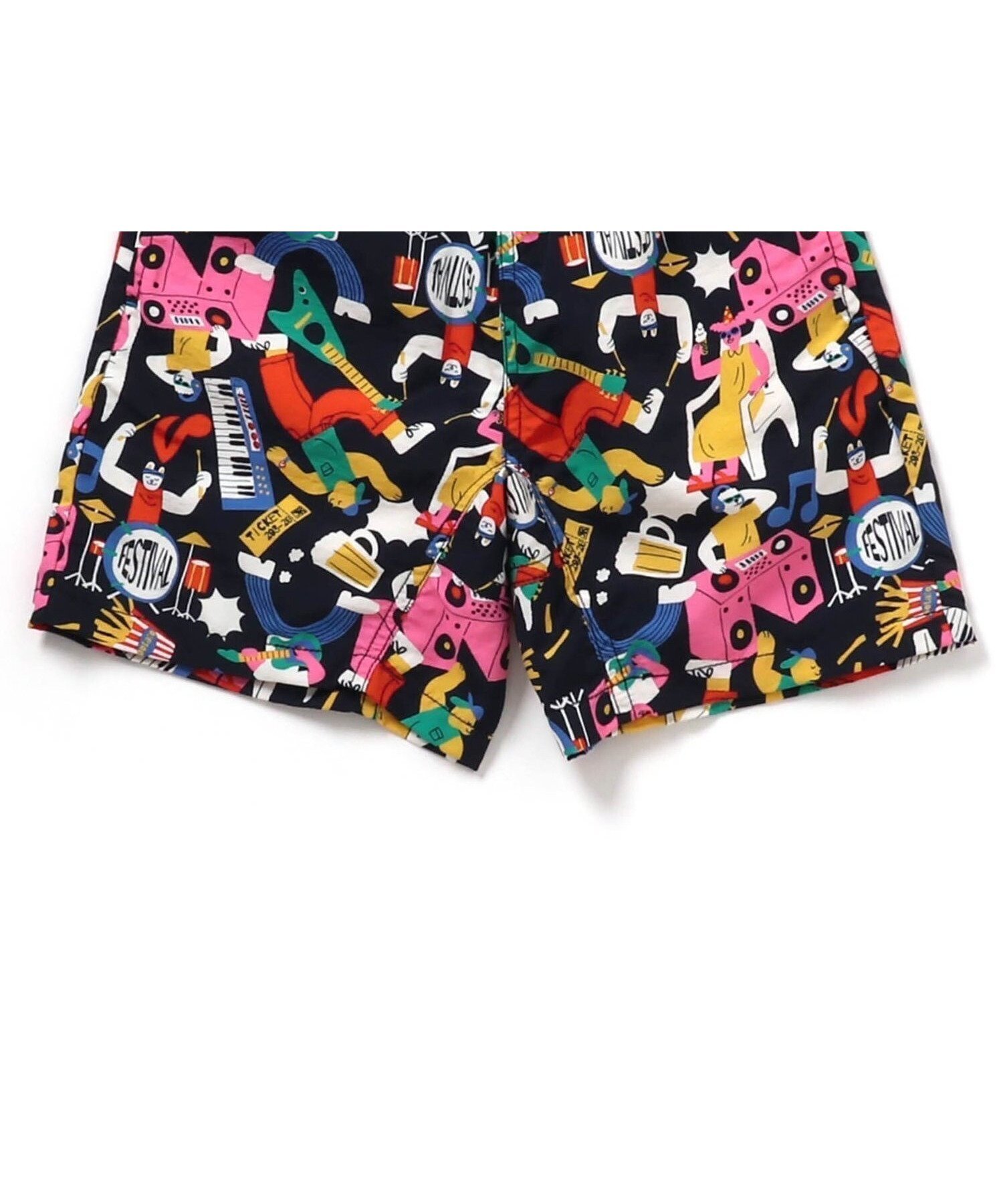 【エフオー オンラインストア/F.O.Online Store / KIDS】の【UVカット/はっ水加工】水陸両用パンツ 4分丈 UVカット 水陸両用 撥水 インテリア・キッズ・メンズ・レディースファッション・服の通販 founy(ファニー) 　ファッション　Fashion　キッズファッション　Fashion for Kids　ボトムス　Bottoms　おすすめ　Recommended / Our Picks　アウトドア　Outdoor Clothing　シンプル　Simple, Minimal　ハーフ　Half, Half-Length　夏　Summer　無地　Plain, Solid Color　ネイビーブルー|ID: prp329100004961900 ipo3291000000037225971