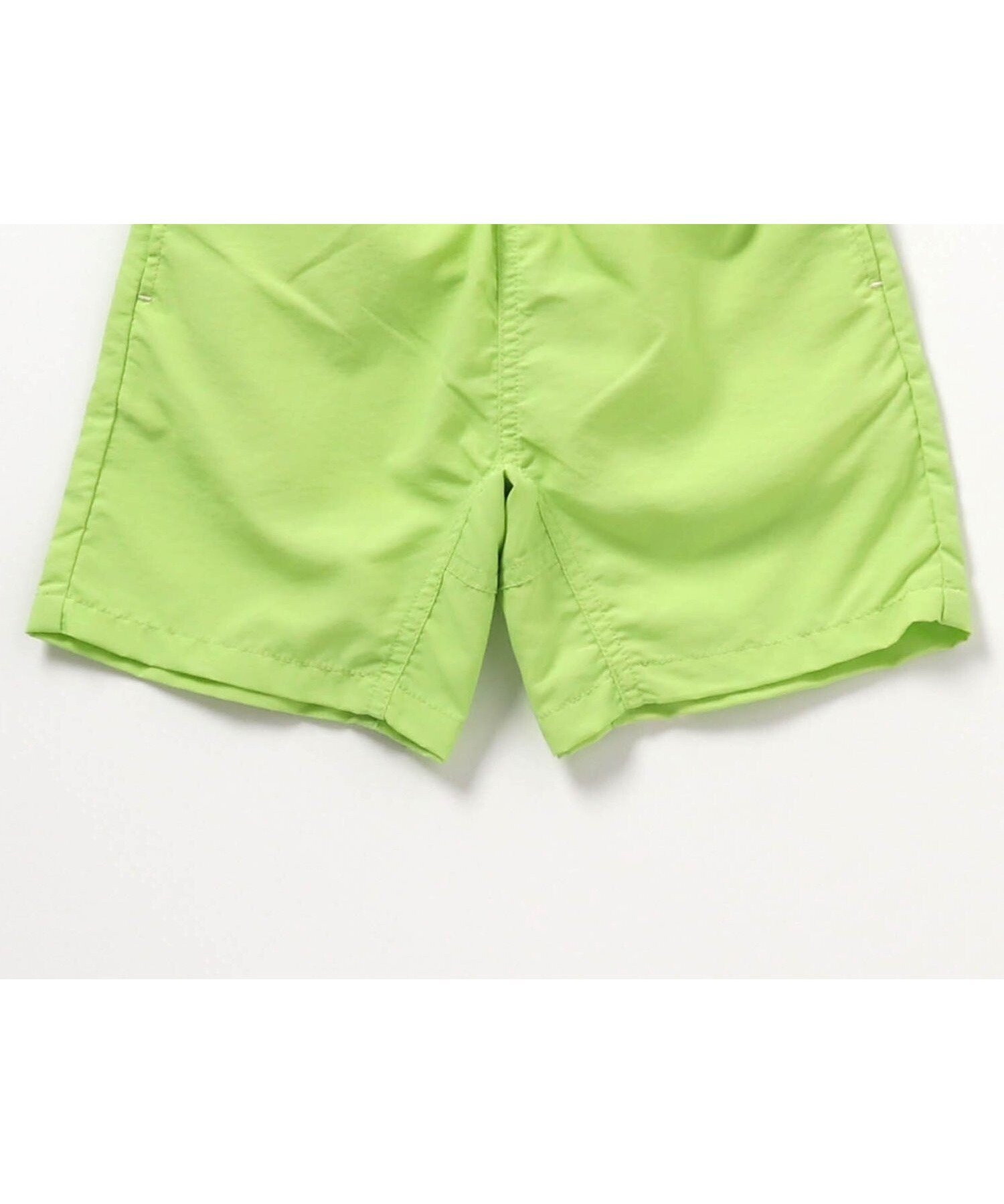 【エフオー オンラインストア/F.O.Online Store / KIDS】の【UVカット/はっ水加工】水陸両用パンツ 4分丈 UVカット 水陸両用 撥水 インテリア・キッズ・メンズ・レディースファッション・服の通販 founy(ファニー) 　ファッション　Fashion　キッズファッション　Fashion for Kids　ボトムス　Bottoms　おすすめ　Recommended / Our Picks　アウトドア　Outdoor Clothing　シンプル　Simple, Minimal　ハーフ　Half, Half-Length　夏　Summer　無地　Plain, Solid Color　ライム|ID: prp329100004961900 ipo3291000000037225981