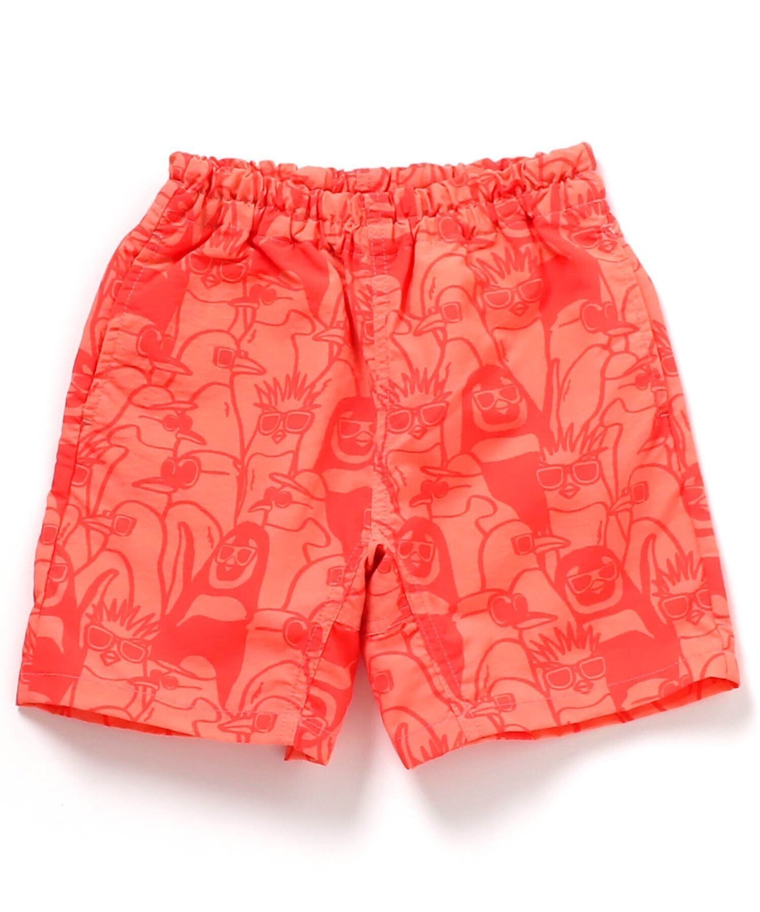 【エフオー オンラインストア/F.O.Online Store / KIDS】の【UVカット/はっ水加工】水陸両用パンツ 4分丈 UVカット 水陸両用 撥水 インテリア・キッズ・メンズ・レディースファッション・服の通販 founy(ファニー) 　ファッション　Fashion　キッズファッション　Fashion for Kids　ボトムス　Bottoms　おすすめ　Recommended / Our Picks　アウトドア　Outdoor Clothing　シンプル　Simple, Minimal　ハーフ　Half, Half-Length　夏　Summer　無地　Plain, Solid Color　サーモンピンク|ID: prp329100004961900 ipo3291000000037225983