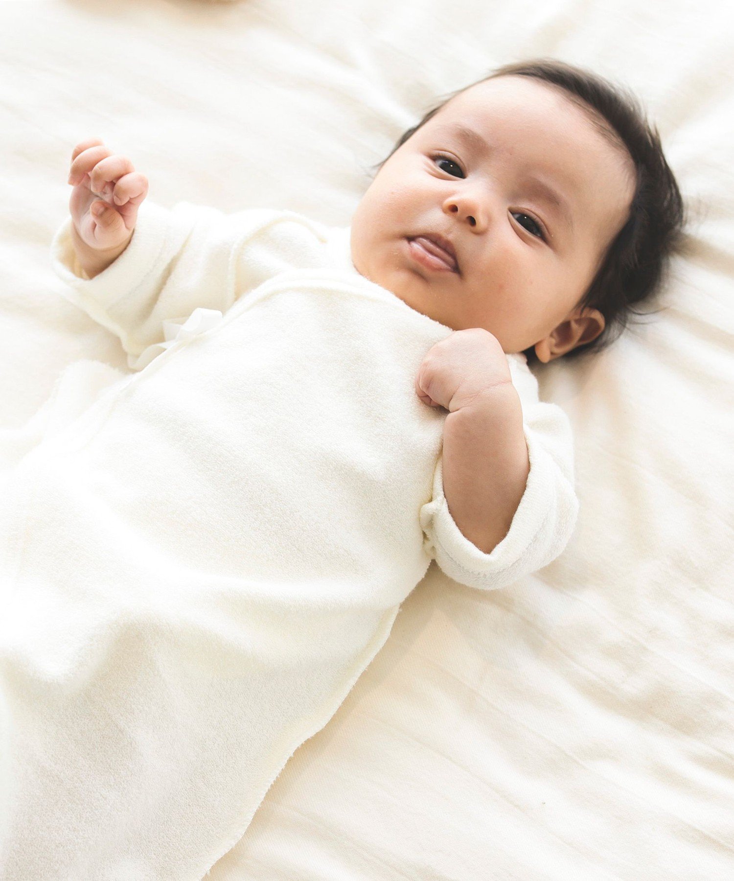 【こども ビームス/コドモ ビームス / KIDS】のsmile cotton / 別注 パイル コンビ肌着(50~80cm) インテリア・キッズ・メンズ・レディースファッション・服の通販 founy(ファニー) 　ファッション　Fashion　キッズファッション　Fashion for Kids　コンビ　Combo, Combination Style　シューズ　Shoes, Footwear　ノースリーブ　Sleeveless, No-Sleeve　ベビー　Baby, Babywear　別注　Limited Edition, Custom Order　ロンパース　Romper, Jumpsuit　OFF_WHT|ID: prp329100004961908 ipo3291000000037226049