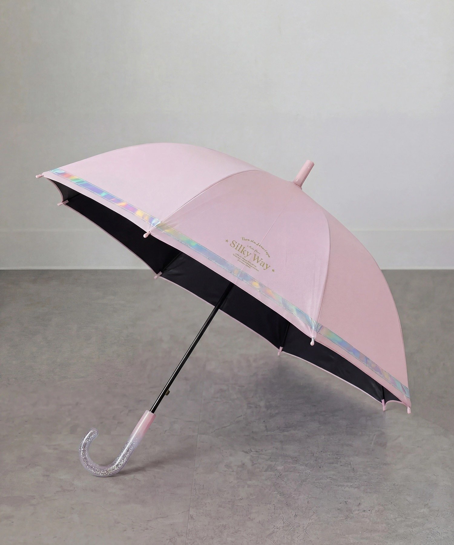 【その他のブランド/Other】のSETUP7/UV カラフルライン 子ども用傘 長傘 50cm インテリア・キッズ・メンズ・レディースファッション・服の通販 founy(ファニー) 　ファッション　Fashion　キッズファッション　Fashion for Kids　アンダー　Underwear Essentials　カラフル　Colorful Design　キャップ　Cap, Baseball Cap　傘　Umbrella, Parasol　軽量　Lightweight, Ultra Light　シンプル　Simple, Minimal　ジャケット　Jacket, Outerwear　スニーカー　Sneakers, Trainers　スポーツ　Sports, Activewear　セットアップ　Set-Up, Coordinated Outfit　ミックス　Mix, Mixed Style　ワンポイント　One Point, Statement Accent　ワーク　Workwear, Utility Style　再入荷　Restock / Back in Stock　PNK|ID: prp329100004961919 ipo3291000000037226103