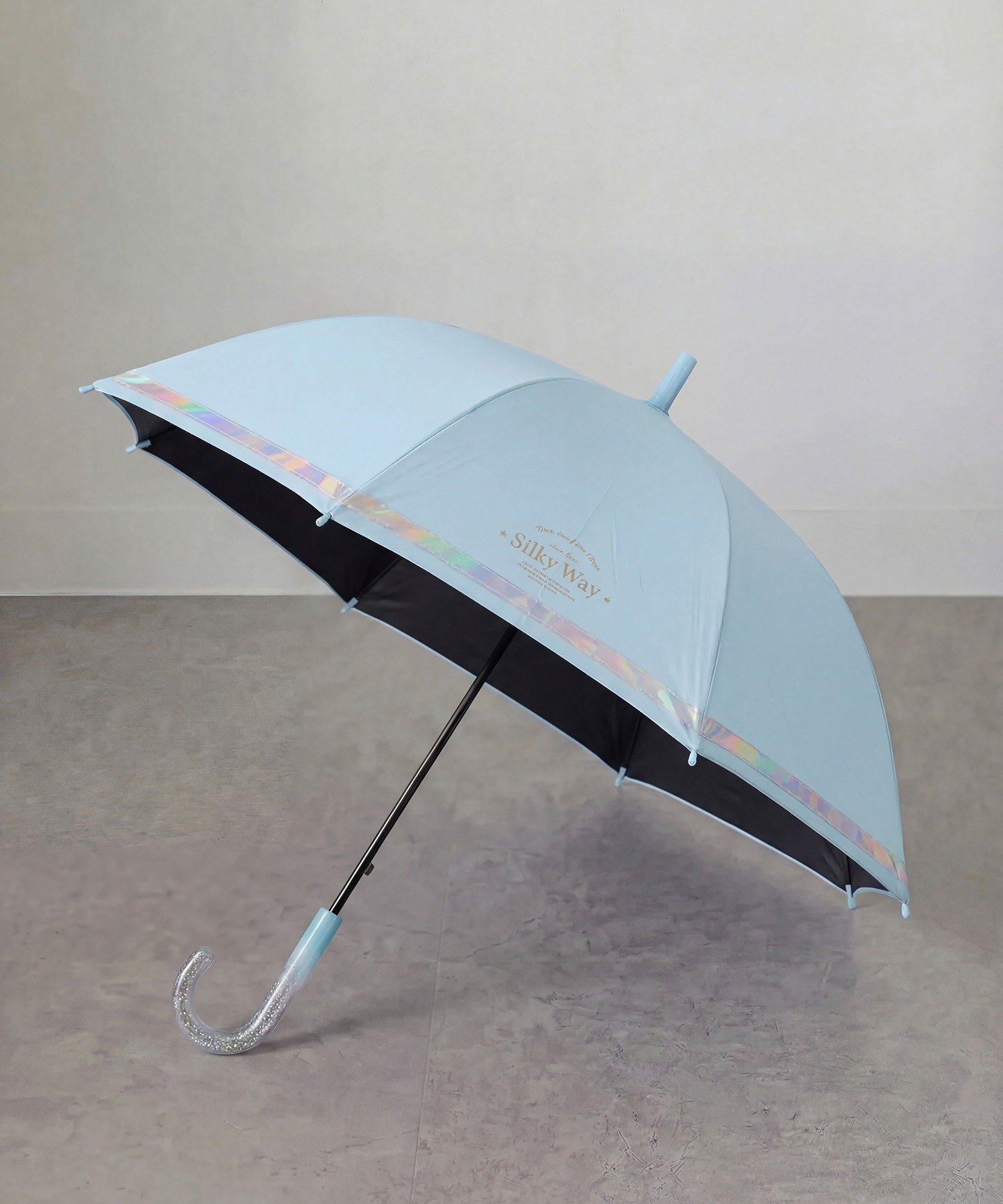 【その他のブランド/Other】のSETUP7/UV カラフルライン 子ども用傘 長傘 50cm インテリア・キッズ・メンズ・レディースファッション・服の通販 founy(ファニー) 　ファッション　Fashion　キッズファッション　Fashion for Kids　アンダー　Underwear Essentials　カラフル　Colorful Design　キャップ　Cap, Baseball Cap　傘　Umbrella, Parasol　軽量　Lightweight, Ultra Light　シンプル　Simple, Minimal　ジャケット　Jacket, Outerwear　スニーカー　Sneakers, Trainers　スポーツ　Sports, Activewear　セットアップ　Set-Up, Coordinated Outfit　ミックス　Mix, Mixed Style　ワンポイント　One Point, Statement Accent　ワーク　Workwear, Utility Style　再入荷　Restock / Back in Stock　SAX|ID: prp329100004961919 ipo3291000000037226105