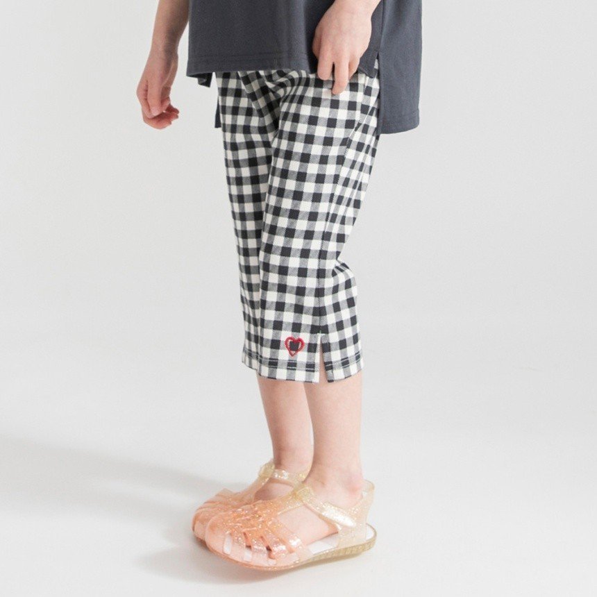 【ブランシェス/branshes / KIDS】のカットツイルクロップドパンツ インテリア・キッズ・メンズ・レディースファッション・服の通販 founy(ファニー) 　ファッション　Fashion　キッズファッション　Fashion for Kids　ボトムス　Bottoms　ストレッチ　Stretch, Stretchy Fabric　スリット　Slit, Slit Detail　ポケット　Pocket, Pocket Detail　ミックス|ID: prp329100004961928 ipo3291000000037226152