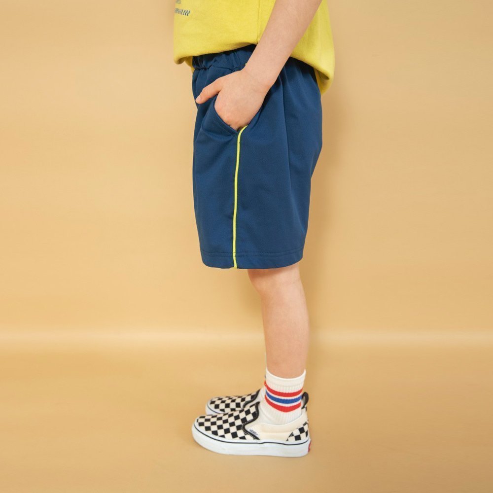 【ブランシェス/branshes / KIDS】の【WEB限定】吸水速乾/サイドラインハーフパンツ インテリア・キッズ・メンズ・レディースファッション・服の通販 founy(ファニー) 　ファッション　Fashion　キッズファッション　Fashion for Kids　ボトムス　Bottoms　おすすめ　Recommended / Our Picks　シンプル　Simple, Minimal　スポーツ　Sports, Activewear　ハーフ　Half, Half-Length　ポケット　Pocket, Pocket Detail　吸水　Absorbent, Quick-Dry　夏　Summer　ネイビーブルー|ID: prp329100004961944 ipo3291000000037226236
