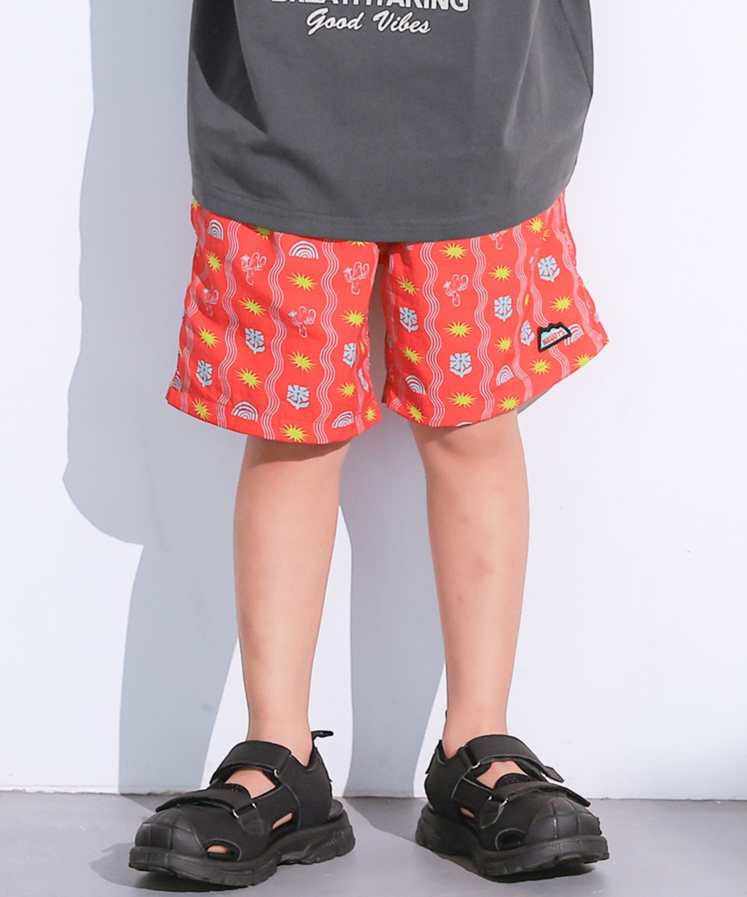 【その他のブランド/Other】のバギーショーツ インテリア・キッズ・メンズ・レディースファッション・服の通販 founy(ファニー) 　ファッション　Fashion　キッズファッション　Fashion for Kids　ポケット　Pocket, Pocket Detail　人気　Popular, Best Seller　夏　Summer　レッドPT|ID: prp329100004961949 ipo3291000000037226290