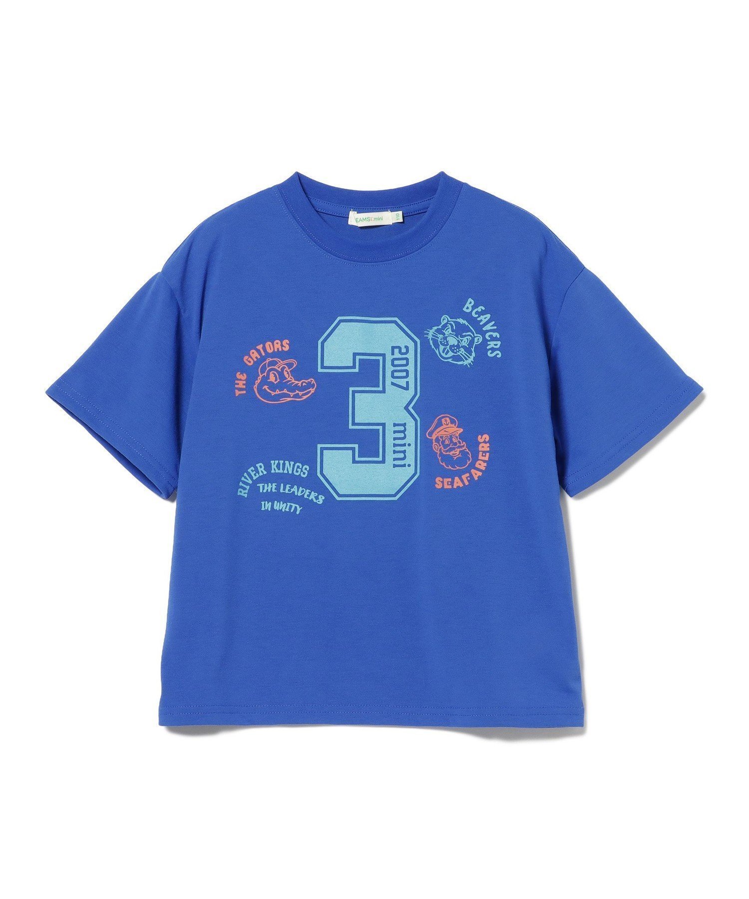 【ビームス ミニ/BEAMS mini / KIDS】のBIGスケーター Tシャツ 2026SS(吸水速乾・UVカット) インテリア・キッズ・メンズ・レディースファッション・服の通販 founy(ファニー) 　ファッション　Fashion　キッズファッション　Fashion for Kids　カーゴパンツ　Cargo Pants, Utility Pants　グラフィック　Graphic, Graphic Design　吸水　Absorbent, Quick-Dry　デニム　Denim, Jeans Material　定番　Standard, Basic Item　ビッグ　Big, Oversized　ベーシック　Basic, Essential　リラックス　Relax, Relaxed Fit　夏　Summer　2026年　2026　2026春夏・S/S　Spring/Summer 2026 SS26　BLUE|ID: prp329100004961968 ipo3291000000037226389