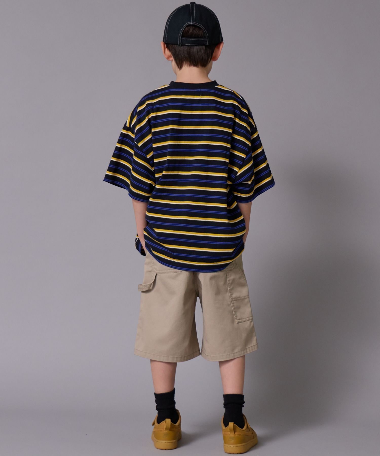 【ペアマノン/pairmanon / KIDS】の【100~160cm】アソート ペインターハーフパンツ【PAIRMANON STREET】 インテリア・キッズ・メンズ・レディースファッション・服の通販 founy(ファニー) 　ファッション　Fashion　キッズファッション　Fashion for Kids　ボトムス　Bottoms　シンプル　Simple, Minimal　ツイル　Twist, Twisted Detail　デニム　Denim, Jeans Material　トレンド　Trend, Trending Now　ハーフ　Half, Half-Length　ベージュ50|ID: prp329100004961986 ipo3291000000037226471