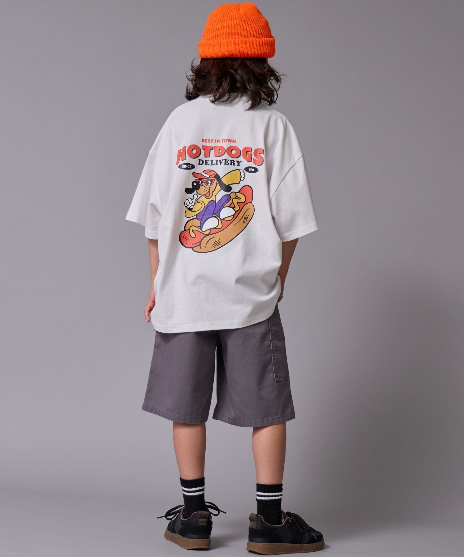 【ペアマノン/pairmanon / KIDS】の【100~160cm】アソート ペインターハーフパンツ【PAIRMANON STREET】 インテリア・キッズ・メンズ・レディースファッション・服の通販 founy(ファニー) 　ファッション　Fashion　キッズファッション　Fashion for Kids　ボトムス　Bottoms　シンプル　Simple, Minimal　ツイル　Twist, Twisted Detail　デニム　Denim, Jeans Material　トレンド　Trend, Trending Now　ハーフ　Half, Half-Length　パープルグレー93|ID: prp329100004961986 ipo3291000000037226473