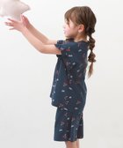 【デビロック/devirock / KIDS】の綿100% ガールズ フリル半袖パジャマ 子供服 キッズ 女の子 パジャマ 26SS 人気、トレンドファッション・服の通販 founy(ファニー) ファッション Fashion キッズファッション Fashion for Kids セットアップ Set-Up, Coordinated Outfit パジャマ Pajamas, Sleepwear フリル Frill, Ruffle 半袖 Short Sleeve, Half Sleeve おすすめ Recommended / Our Picks お家時間・ステイホーム Stay Home / At Home 旅行 Travel 2026年 2026 2026春夏・S/S Spring/Summer 2026 SS26 thumbnail 003-チェリー-ネイビー|ID: prp329100004961990 ipo3291000000037226493