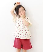 【デビロック/devirock / KIDS】の綿100% ガールズ フリル半袖パジャマ 子供服 キッズ 女の子 パジャマ 26SS 人気、トレンドファッション・服の通販 founy(ファニー) ファッション Fashion キッズファッション Fashion for Kids セットアップ Set-Up, Coordinated Outfit パジャマ Pajamas, Sleepwear フリル Frill, Ruffle 半袖 Short Sleeve, Half Sleeve おすすめ Recommended / Our Picks お家時間・ステイホーム Stay Home / At Home 旅行 Travel 2026年 2026 2026春夏・S/S Spring/Summer 2026 SS26 thumbnail 011-イチゴ-ストロベリー|ID: prp329100004961990 ipo3291000000037226507