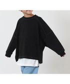 【デビロック/devirock / KIDS】のステッチ切り替え モモンガ 長袖Tシャツ ロンT トップス 25SS 人気、トレンドファッション・服の通販 founy(ファニー) ファッション Fashion キッズファッション Fashion for Kids トップス・カットソー Cut & Sew Tops 長袖 Long Sleeve, Full Sleeve おすすめ Recommended / Our Picks 2025年 2025 2025春夏・S/S Spring/Summer 2025 SS25 thumbnail ブラック|ID: prp329100004961994 ipo3291000000037226530