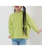 【デビロック/devirock / KIDS】のステッチ切り替え モモンガ 長袖Tシャツ ロンT トップス 25SS 人気、トレンドファッション・服の通販 founy(ファニー) ファッション Fashion キッズファッション Fashion for Kids トップス・カットソー Cut & Sew Tops 長袖 Long Sleeve, Full Sleeve おすすめ Recommended / Our Picks 2025年 2025 2025春夏・S/S Spring/Summer 2025 SS25 thumbnail Lイエローグリーン|ID: prp329100004961994 ipo3291000000037226534