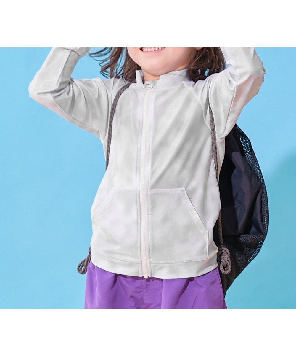 【デビロック/devirock / KIDS】のUVカット 無地 柄 長袖ジップラッシュガード 子供服 キッズ 男の子 女の子 海 26SS インテリア・キッズ・メンズ・レディースファッション・服の通販 founy(ファニー) 　ファッション　Fashion　キッズファッション　Fashion for Kids　ジップ　Zip, Zipper　ストレッチ　Stretch, Stretchy Fabric　スポーツ　Sports, Activewear　長袖　Long Sleeve, Full Sleeve　フィット　Fit, Slim Fit　プリント　Print, Printed Pattern　ベーシック　Basic, Essential　無地　Plain, Solid Color　おすすめ　Recommended / Our Picks　2026年　2026　2026春夏・S/S　Spring/Summer 2026 SS26　031-タイダイ-Lグレー|ID: prp329100004962013 ipo3291000000037226661