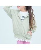 【デビロック/devirock / KIDS】のUVカット ドロップショルダーパーカー 子供服 キッズ 女の子 UVカット UV対策 26SS 人気、トレンドファッション・服の通販 founy(ファニー) ファッション Fashion キッズファッション Fashion for Kids カットソー Cut and Sewn Top バルーン Balloon, Balloon Silhouette おすすめ Recommended / Our Picks 夏 Summer 2026年 2026 2026春夏・S/S Spring/Summer 2026 SS26 thumbnail 003-Gグリーン|ID: prp329100004962016 ipo3291000000037226671