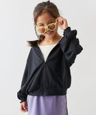 【デビロック/devirock / KIDS】のUVカット ドロップショルダーパーカー 子供服 キッズ 女の子 UVカット UV対策 26SS 人気、トレンドファッション・服の通販 founy(ファニー) ファッション Fashion キッズファッション Fashion for Kids カットソー Cut and Sewn Top バルーン Balloon, Balloon Silhouette おすすめ Recommended / Our Picks 夏 Summer 2026年 2026 2026春夏・S/S Spring/Summer 2026 SS26 thumbnail 007-ブラック|ID: prp329100004962016 ipo3291000000037226682