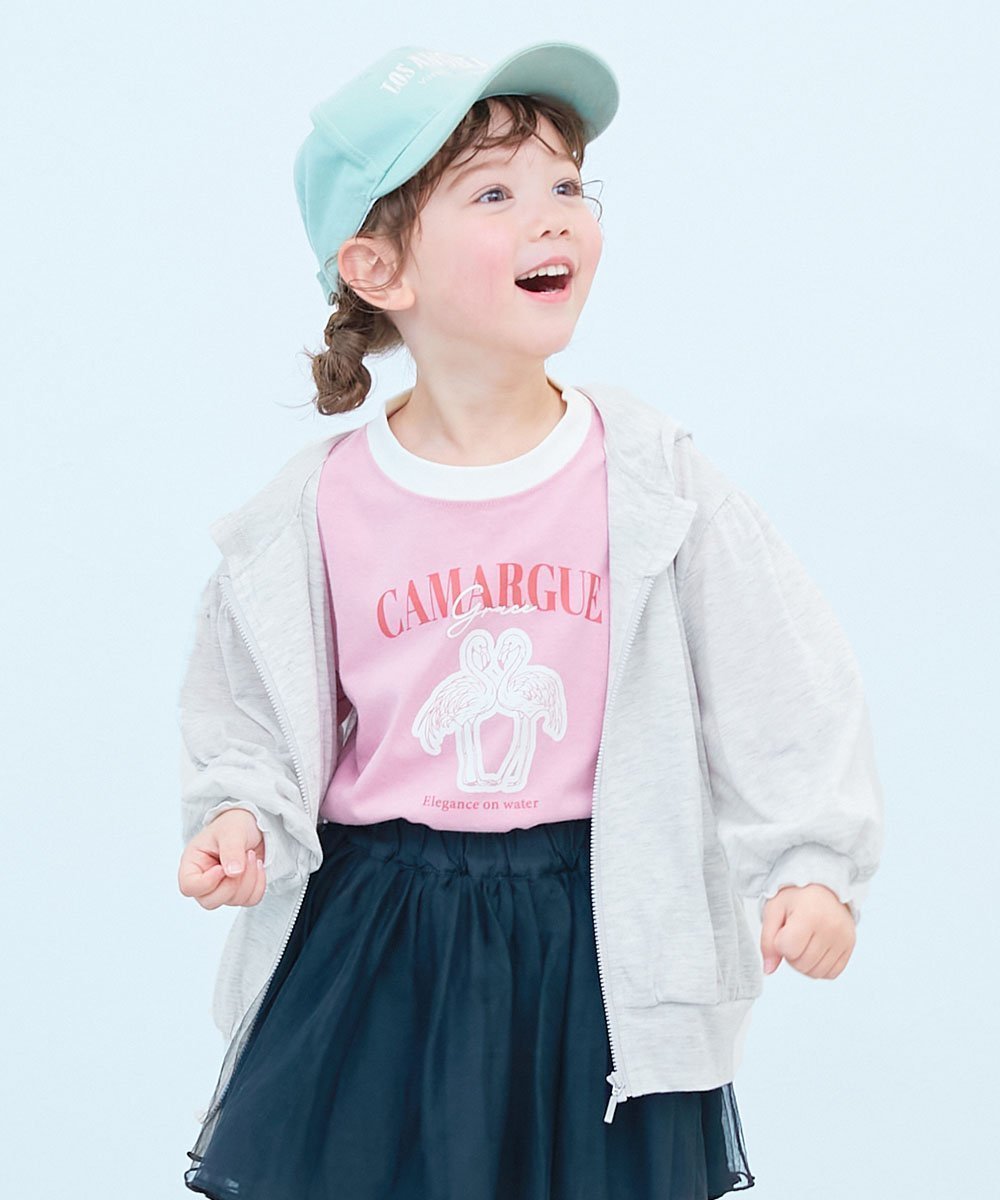 【デビロック/devirock / KIDS】のUVカット ドロップショルダーパーカー 子供服 キッズ 女の子 UVカット UV対策 26SS インテリア・キッズ・メンズ・レディースファッション・服の通販 founy(ファニー) 　ファッション　Fashion　キッズファッション　Fashion for Kids　カットソー　Cut and Sewn Top　バルーン　Balloon, Balloon Silhouette　おすすめ　Recommended / Our Picks　夏　Summer　2026年　2026　2026春夏・S/S　Spring/Summer 2026 SS26　010-オートミール|ID: prp329100004962016 ipo3291000000037226685
