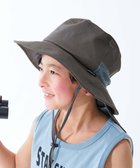 【デビロック/devirock / KIDS】の気化熱のチカラでひんやり 洗える 日よけ付き メッシュ切り替えハット 子供服 26SS 人気、トレンドファッション・服の通販 founy(ファニー) ファッション Fashion キッズファッション Fashion for Kids 洗える Machine Washable ポケット Pocket, Pocket Detail メッシュ Mesh, Net Fabric 水着 Swimsuit, Swimwear 2026年 2026 2026春夏・S/S Spring/Summer 2026 SS26 thumbnail 004-チャコール|ID: prp329100004962018 ipo3291000000037226700