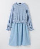 【ユナイテッドアローズ/UNITED ARROWS / KIDS】のキャミワンピース+ロングスリーブ プルオーバー セット / キッズ 140cm-160cm 人気、トレンドファッション・服の通販 founy(ファニー) ファッション Fashion キッズファッション Fashion for Kids トップス・カットソー Cut & Sew Tops ワンピース Dresses カットソー Cut and Sewn Top キャミワンピース Cami Dress, Slip Dress サンダル Sandals, Summer Shoes スニーカー Sneakers, Trainers スリーブ Sleeve, Long Sleeve / Short Sleeve ダウン Down, Puffer デニム Denim, Jeans Material 長袖 Long Sleeve, Full Sleeve フェミニン Feminine, Girly ロング Long, Long-Length アウトレット Outlet / Clearance おすすめ Recommended / Our Picks thumbnail LT.BLUE|ID: prp329100004962033 ipo3291000000037226764