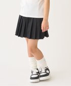 【ナルミヤ オンライン/NARUMIYA ONELINE / KIDS】のプリーツスカパン 人気、トレンドファッション・服の通販 founy(ファニー) ファッション Fashion キッズファッション Fashion for Kids thumbnail 黒|ID: prp329100004962035 ipo3291000000037226773