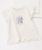 【エフオー オンラインストア/F.O.Online Store / KIDS】のモチーフスカラップTシャツ 人気、トレンドファッション・服の通販 founy(ファニー) ファッション Fashion キッズファッション Fashion for Kids スカラップ Scallop, Scalloped Edge モチーフ Motif, Design Theme 半袖 Short Sleeve, Half Sleeve thumbnail アイボリー|ID: prp329100004962040 ipo3291000000037226791