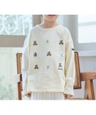 【ナルミヤ オンライン/NARUMIYA ONELINE / KIDS】の【リンク】くま刺しゅうマリン長袖Tシャツ 人気、トレンドファッション・服の通販 founy(ファニー) ファッション Fashion キッズファッション Fashion for Kids ベビー Baby, Babywear ベーシック Basic, Essential ポケット Pocket, Pocket Detail 長袖 Long Sleeve, Full Sleeve thumbnail クリーム|ID: prp329100004962056 ipo3291000000037226856