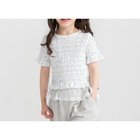 【ブランシェス/branshes / KIDS】のスモッキング半袖Tシャツ 人気、トレンドファッション・服の通販 founy(ファニー) ファッション Fashion キッズファッション Fashion for Kids おすすめ Recommended / Our Picks スモッキング Smocking, Gathered Stitching トレンド Trend, Trending Now ワイド Wide, Wide Fit 半袖 Short Sleeve, Half Sleeve thumbnail サックス|ID: prp329100004962070 ipo3291000000037226912