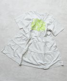 【その他のブランド/Other】のCOTTON from U.S.A ティアードハンソデワンピース 人気、トレンドファッション・服の通販 founy(ファニー) ファッション Fashion キッズファッション Fashion for Kids ワンピース Dresses なめらか Smooth, Silky Texture サンダル Sandals, Summer Shoes ショート Short, Short Length スニーカー Sneakers, Trainers ティアード Tiered, Tiered Style ティアードワンピース Tiered Dress, Flared Dress プリント Print, Printed Pattern リラックス Relax, Relaxed Fit レギンス Leggings, Stretch Pants ロング Long, Long-Length 切替 Switching, Contrast Panel 半袖 Short Sleeve, Half Sleeve thumbnail オフホワイト杢|ID: prp329100004962074 ipo3291000000037226940