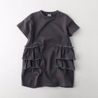 【ブランシェス/branshes / KIDS】の【WEB限定/DRC】配色メロウフリル半袖ワンピース 人気、トレンドファッション・服の通販 founy(ファニー) ファッション Fashion キッズファッション Fashion for Kids ワンピース Dresses コレクション Collection, Seasonal Line 吸水 Absorbent, Quick-Dry ボーイズ Boyish, Boy Style ポケット Pocket, Pocket Detail 半袖 Short Sleeve, Half Sleeve プチプライス・低価格 Affordable / Budget Price おすすめ Recommended / Our Picks thumbnail チャコールグレー|ID: prp329100004962093 ipo3291000000037227039