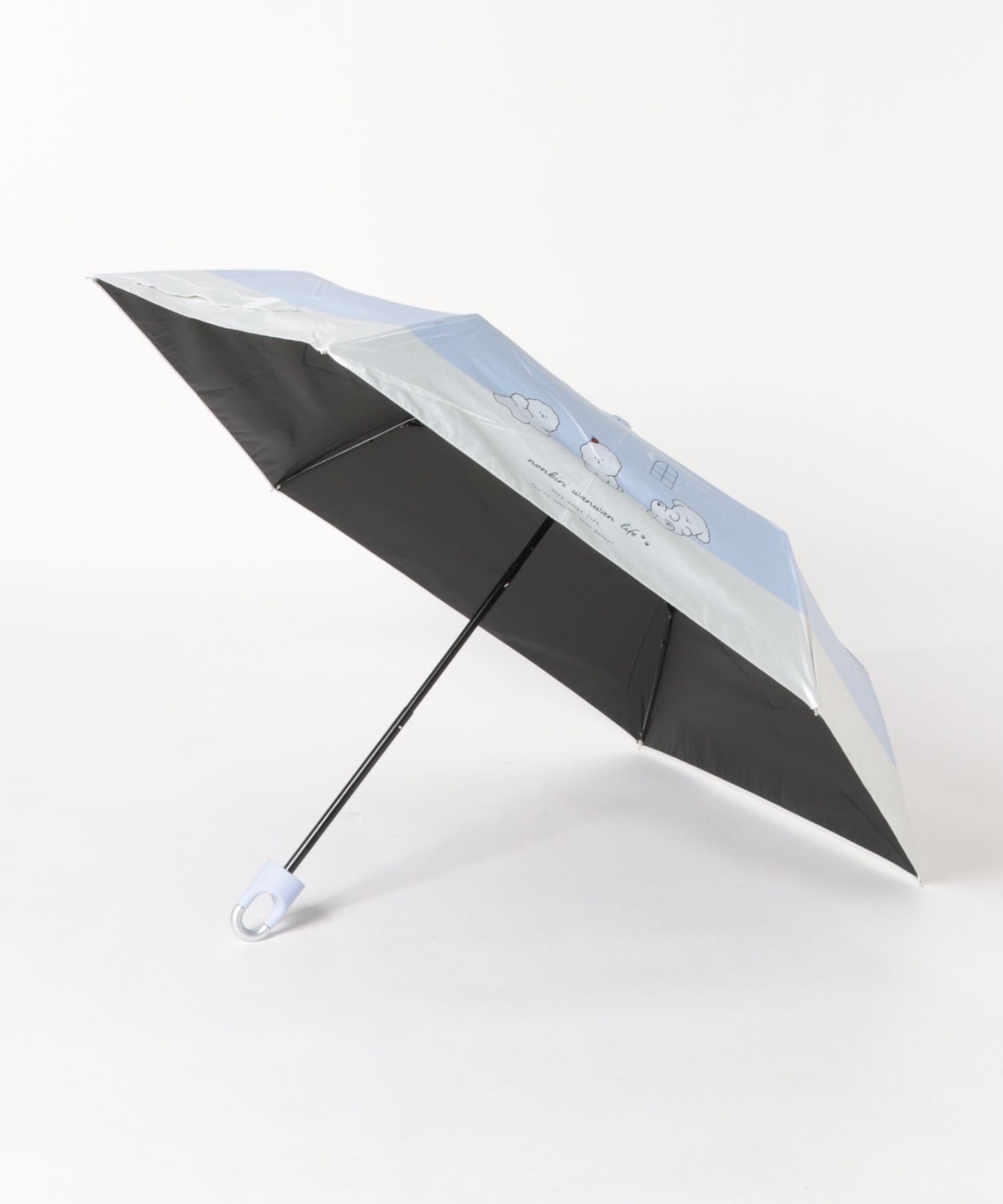 【その他のブランド/Other】のSETUP7/UV のんびりわんこ 子ども用傘 折りたたみ傘 50cm インテリア・キッズ・メンズ・レディースファッション・服の通販 founy(ファニー) 　ファッション　Fashion　キッズファッション　Fashion for Kids　アンダー　Underwear Essentials　キャップ　Cap, Baseball Cap　コンパクト　Compact, Small Size　傘　Umbrella, Parasol　軽量　Lightweight, Ultra Light　スニーカー　Sneakers, Trainers　スポーツ　Sports, Activewear　セットアップ　Set-Up, Coordinated Outfit　バランス　Balance, Style Balance　ブロック　Block, Solid Block Pattern　プリント　Print, Printed Pattern　ミックス　Mix, Mixed Style　リュック　Backpack, Rucksack　ワーク　Workwear, Utility Style　再入荷　Restock / Back in Stock　夏　Summer　PPL|ID: prp329100004962107 ipo3291000000037227131