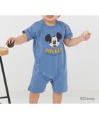 【チルツー/chil2 / KIDS】のディズニー ミッキーマウス/半袖カバーオール 人気、トレンドファッション・服の通販 founy(ファニー) ファッション Fashion キッズファッション Fashion for Kids クラシック Classic, Timeless Style フェイス Face, Facial Design ベビー Baby, Babywear 半袖 Short Sleeve, Half Sleeve 定番 Standard, Basic Item thumbnail Dフェイス/スモークブルー|ID: prp329100004962115 ipo3291000000037227167