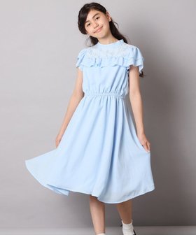 【アー ヴェー ヴェー/a.v.v / KIDS】の140-160 【発表会/結婚式/お食事会/特別なお出掛けシーンに】レース切り替えフリルワンピース 人気、トレンドファッション・服の通販 founy(ファニー) ファッション Fashion キッズファッション Fashion for Kids ワンピース Dresses アクセサリー Fashion Accessories カーディガン Cardigan, Knitwear シフォン Chiffon, Lightweight Fabric シューズ Shoes, Footwear スリーブ Sleeve, Long Sleeve / Short Sleeve タイツ Tights, Legwear バランス Balance, Style Balance バレエ Ballet, Ballet Style パール Pearl, Pearl Accent フィット Fit, Slim Fit フリル Frill, Ruffle フレア Flare, Flared ボレロ Bolero, Short Cardigan リボン Ribbon, Bow レース Lace, Lace Fabric 再入荷 Restock / Back in Stock エレガント 上品 Elegant 結婚式 Wedding |ID:prp329100004962131