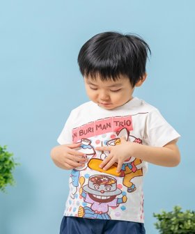 【アンパンマンキッズコレクション/ANPANMAN KIDS COLLECTION / KIDS】のANPANMAN KIDS COLLECTION/ふたをパカ!どんぶりまんトリオTシャツ 人気、トレンドファッション・服の通販 founy(ファニー) ファッション Fashion キッズファッション Fashion for Kids キャラクター Character, Licensed Characters コレクション Collection, Seasonal Line ベビー Baby, Babywear ボーイズ Boyish, Boy Style メンズ Men's, Menswear ギフト プレゼント Gift / Present |ID:prp329100004962132